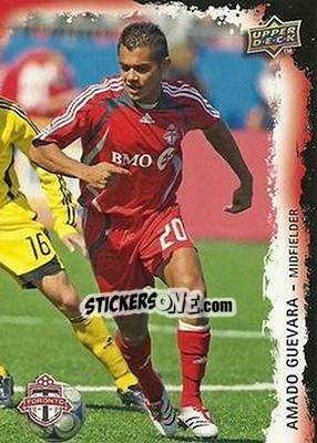 Cromo Amado Guevara - MLS 2009 - Upper Deck