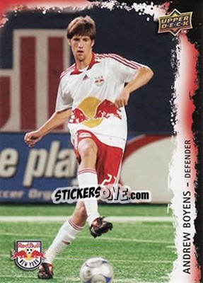 Sticker Andrew Boyens - MLS 2009 - Upper Deck