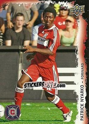 Sticker Patrick Nyarko - MLS 2009 n. 13 - Upper Deck