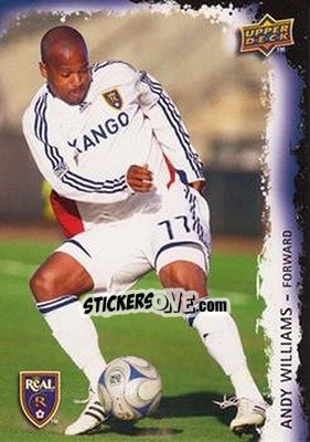 Sticker Andy Williams - MLS 2009 - Upper Deck