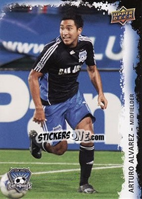 Cromo Arturo Alvarez - MLS 2009 - Upper Deck