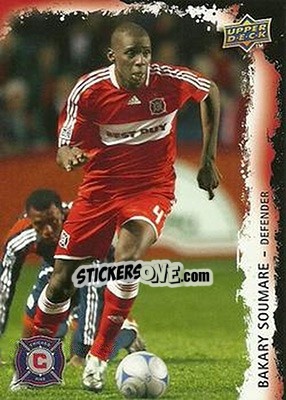 Sticker Bakary Soumare - MLS 2009 n. 20 - Upper Deck