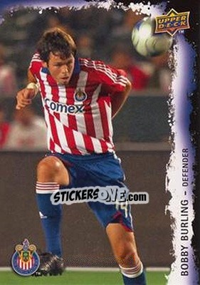 Sticker Bobby Burling - MLS 2009 - Upper Deck