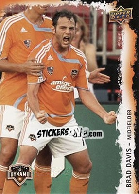 Sticker Brad Davis - MLS 2009 - Upper Deck