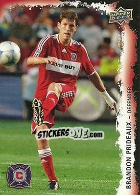 Sticker Brandon Prideaux - MLS 2009 - Upper Deck