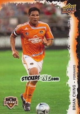 Sticker Brian Ching - MLS 2009 - Upper Deck