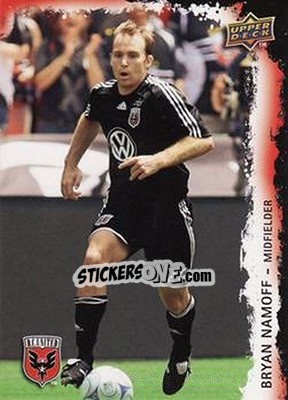Sticker Bryan Namoff - MLS 2009 - Upper Deck