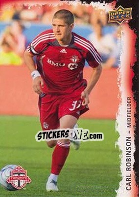 Sticker Carl Robinson - MLS 2009 - Upper Deck