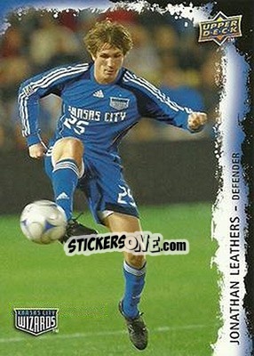 Sticker Jonathan Leathers - MLS 2009 - Upper Deck