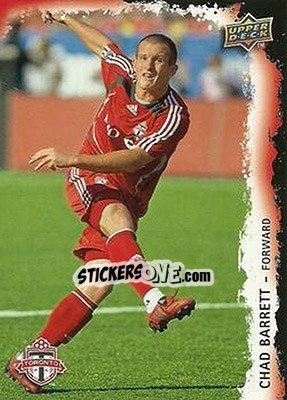 Sticker Chad Barrett - MLS 2009 - Upper Deck