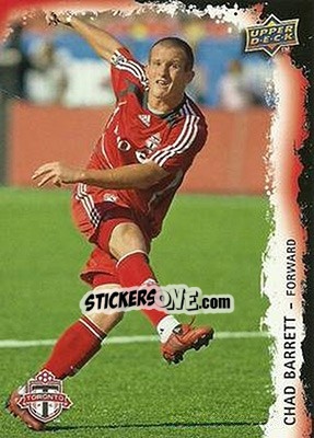 Sticker Chad Barrett - MLS 2009 n. 38 - Upper Deck