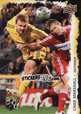 Sticker Chad Marshall - MLS 2009 - Upper Deck