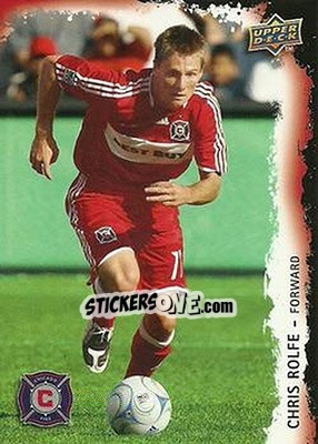 Sticker Chris Rolfe - MLS 2009 - Upper Deck