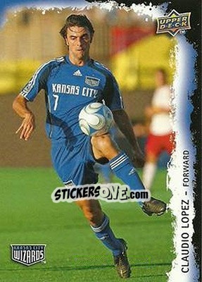 Sticker Claudio Lopez - MLS 2009 - Upper Deck