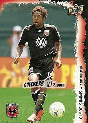Sticker Clyde Simms - MLS 2009 n. 47 - Upper Deck