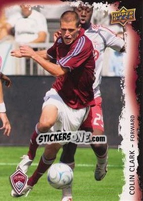 Sticker Colin Clark - MLS 2009 - Upper Deck