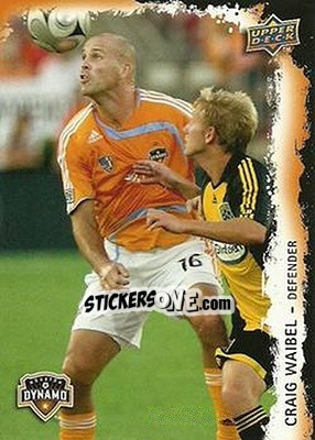 Sticker Craig Waibel - MLS 2009 - Upper Deck
