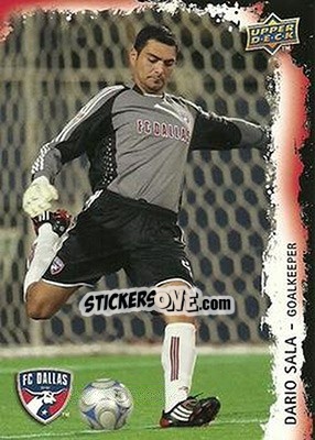 Sticker Dario Sala - MLS 2009 n. 55 - Upper Deck