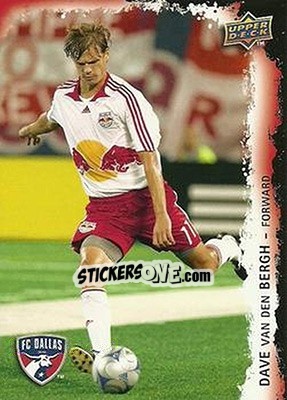 Sticker Dave van den Bergh - MLS 2009 n. 57 - Upper Deck