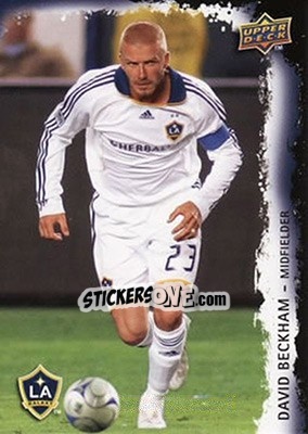 Sticker David Beckham - MLS 2009 n. 58 - Upper Deck