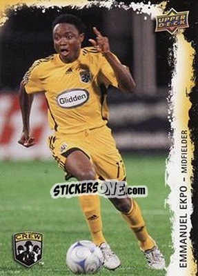 Sticker Emmanuel Ekpo - MLS 2009 - Upper Deck