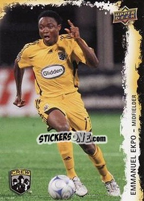 Sticker Emmanuel Ekpo - MLS 2009 n. 71 - Upper Deck