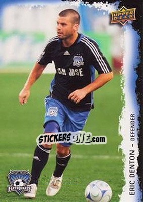 Sticker Eric Denton - MLS 2009 - Upper Deck