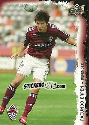 Sticker Facundo Erpen - MLS 2009 - Upper Deck