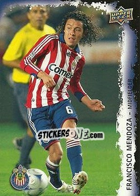 Sticker Francisco Mendoza - MLS 2009 - Upper Deck