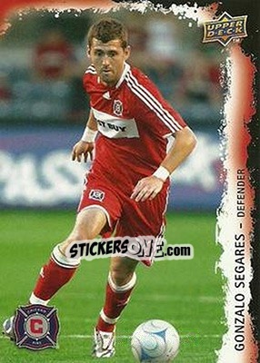Sticker Gonzalo Segares - MLS 2009 - Upper Deck