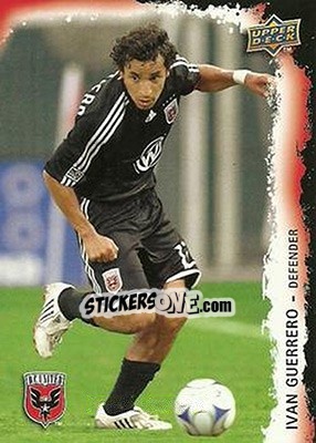 Cromo Ivan Guerrero - MLS 2009 - Upper Deck