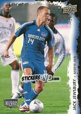Sticker Jack Jewsbury - MLS 2009 - Upper Deck