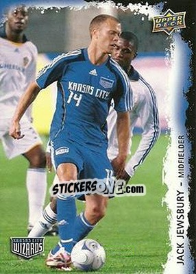 Sticker Jack Jewsbury - MLS 2009 n. 87 - Upper Deck