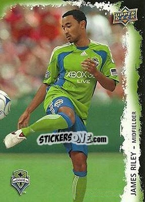 Sticker James Riley - MLS 2009 - Upper Deck