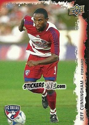 Sticker Jeff Cunningham - MLS 2009 n. 94 - Upper Deck