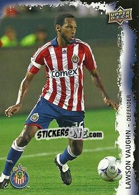 Sticker Lawson Vaughn - MLS 2009 - Upper Deck