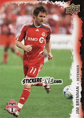Sticker Jim Brennan - MLS 2009 - Upper Deck