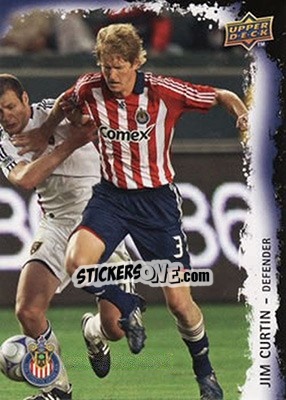 Sticker Jim Curtin - MLS 2009 - Upper Deck