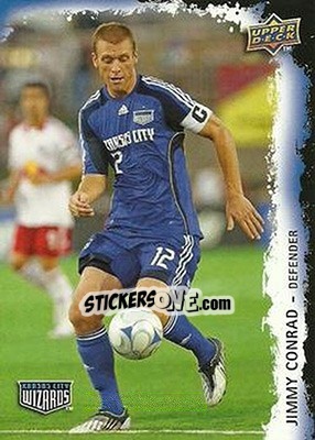 Sticker Jimmy Conrad - MLS 2009 n. 100 - Upper Deck