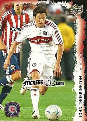 Sticker John Thorrington - MLS 2009 - Upper Deck