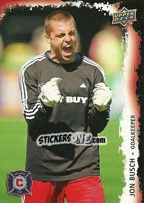 Sticker Jon Busch - MLS 2009 - Upper Deck