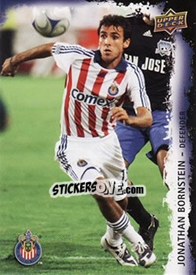 Sticker Jonathan Bornstein - MLS 2009 - Upper Deck