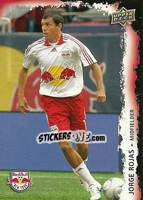 Sticker Jorge Rojas - MLS 2009 n. 107 - Upper Deck