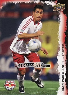 Sticker Juan Pablo Angel - MLS 2009 - Upper Deck