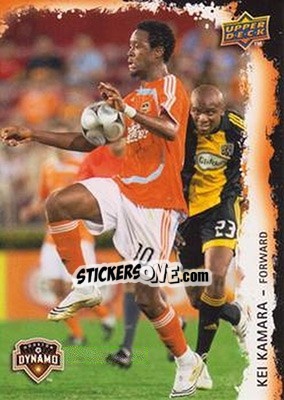 Sticker Kei Kamara - MLS 2009 n. 114 - Upper Deck