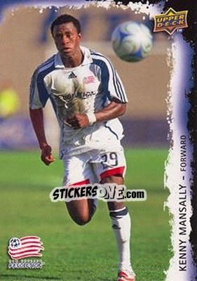 Sticker Kenny Mansally - MLS 2009 - Upper Deck