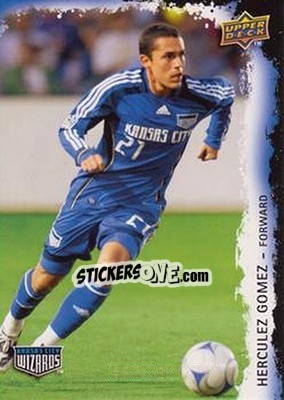 Sticker Herculez Gomez - MLS 2009 - Upper Deck