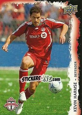 Sticker Kevin Harmse - MLS 2009 - Upper Deck