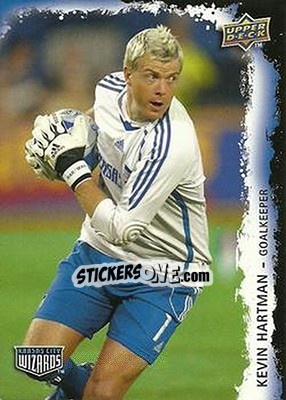 Sticker Kevin Hartman - MLS 2009 - Upper Deck