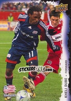 Sticker Kheli Dube - MLS 2009 - Upper Deck